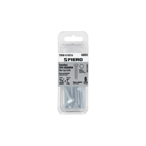 Boulon Hexagonal 7,9X2,54Mm 6 Pièces