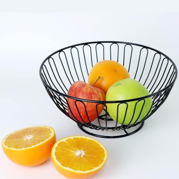 Panier à fruits noir