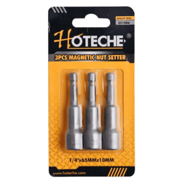 Tourne-Ecrou Magnetique 65X10mm CR-V 3 pièces