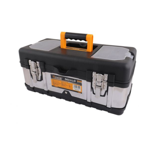 Boîte à outils 41x21.5x18.5 cm acier inoxydable