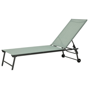 Chaise Longue 185 X 57 X 31 Cm Vert