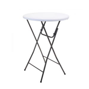 Table Haute Blanche 110 X 80 Cm