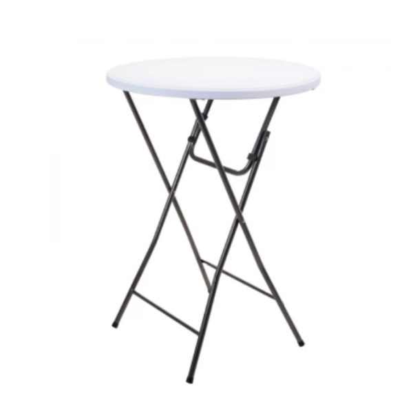 Table Haute Blanche 110 X 80 Cm