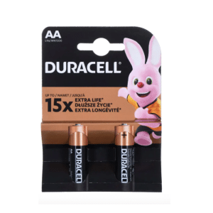 Piles pluspower AA duracell  2 pièces