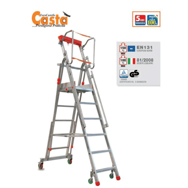 Plateforme CASTA' 4 marches + plat