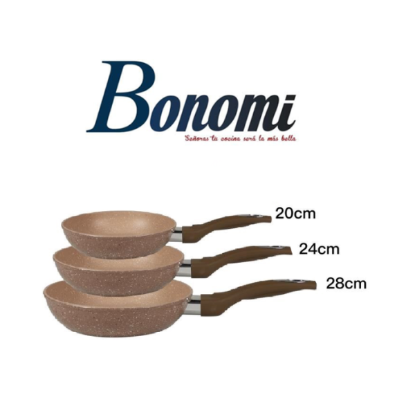Set de 3 poêles