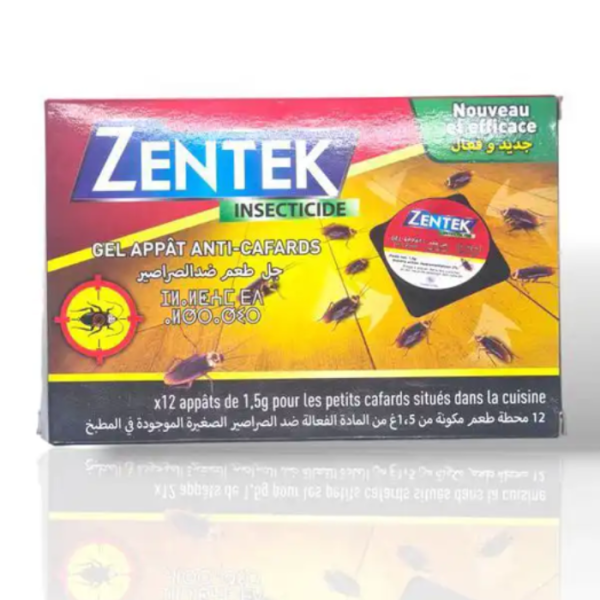 Gel appât pour cafards 12 x 1,5 g Zentek