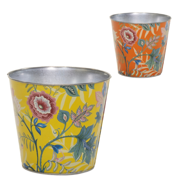 Pot De Fleurs Bob Morris Xl 17 Cm 2 Couleurs Assorties
