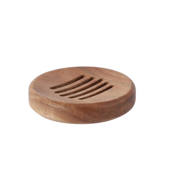 Porte-Savon En Bois D'Acacia Lusso