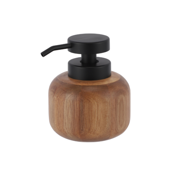Distributeur De Savon En Bois D'Acacia 170Ml Lusso
