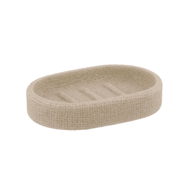 Porte-Savon En Polyresine Naturelle Lusso