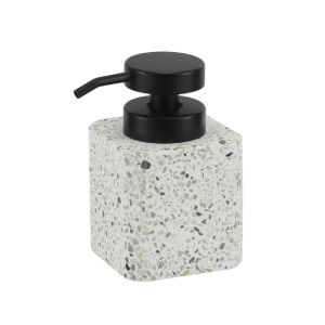 Distributeur De Savon En Polyresine Effet Ciment Lusso