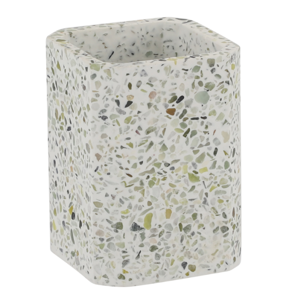 Gobelet En Polyresine Effet Ciment Lusso