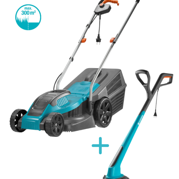Pack Tondeuse Gardena 1100/32Max 300M²+Smallcut 300/23