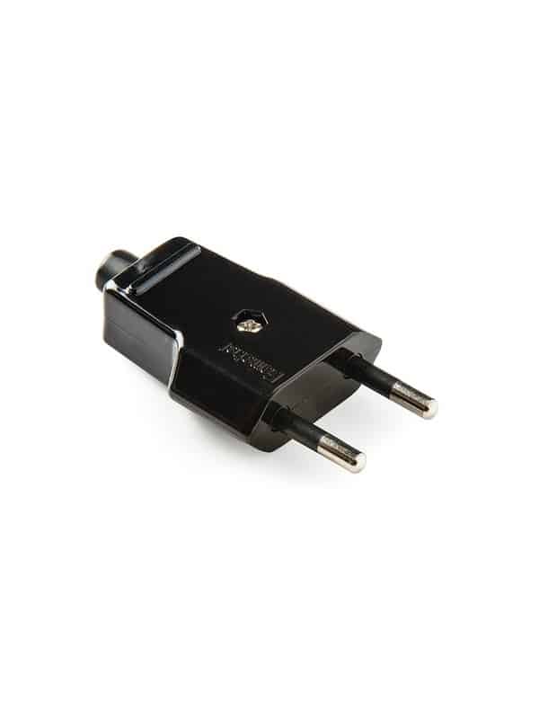 Fiche femelle 2P noir 10 a 250 V - Mr.Bricolage Maroc