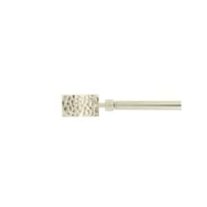 Tringle à rideaux extensible en acier 120-210 cm argent