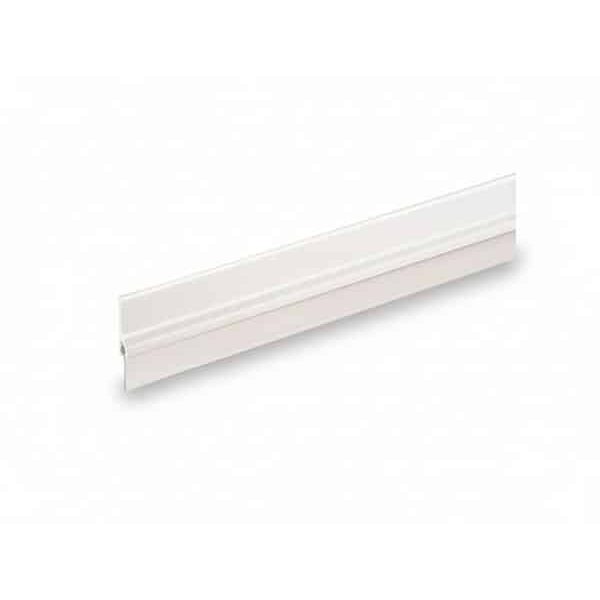 Joint de porte universel avec lèvre autocollant blanc 1 m x 20 mm