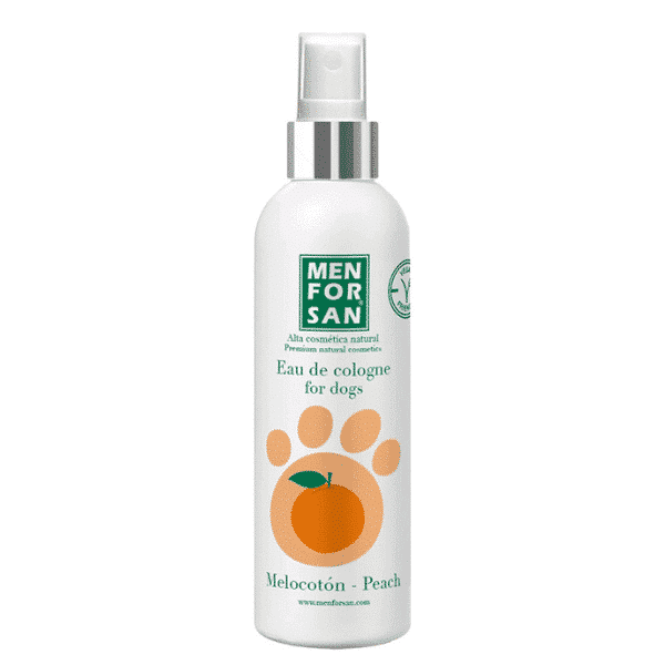 Eau de cologne parfum Pêche pour chien 125ml