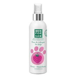 Eau de cologne parfum fraise pour chien  125ml
