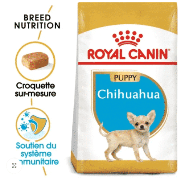 Croquette chihuahua puppy pour chiot 1,5 kg
