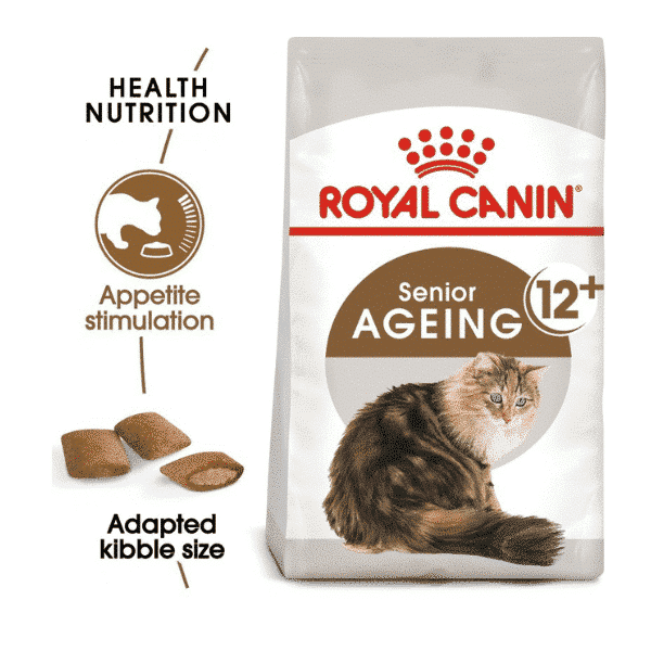 Croquettes pour chat senior Ageing +12 ans 2 kg