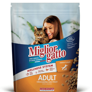 Croquettes pour chat adulte au poulet  400 g