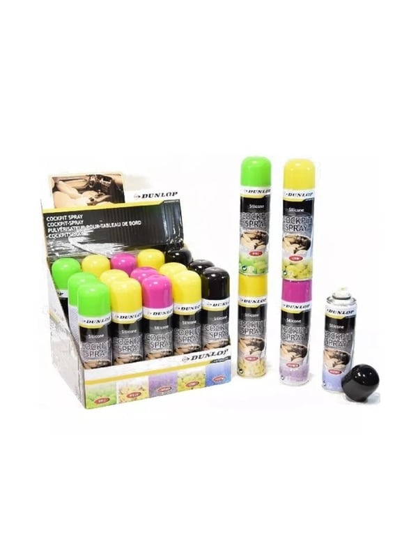 COCKPIT SPRAY 220ML DUNLOP - Mr.Bricolage Maroc