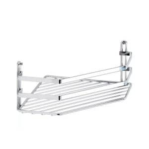 Étagère D’Angle Salle De Bain 1 Niveau 28 X 20 X 10 Cm