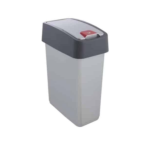 Poubelle 10L 36,5X29,5X18 Gris