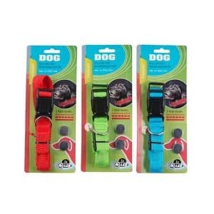 COLLIER DE CHIEN LED 16X25X610MM 3ASS PE