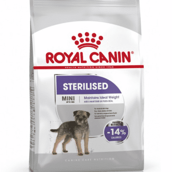 Croquettes pour chien adult Mini Sterilised 1 kg