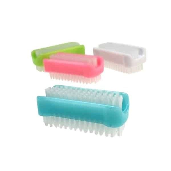Brosse A Ongles 9X3X4Cm 4Ass