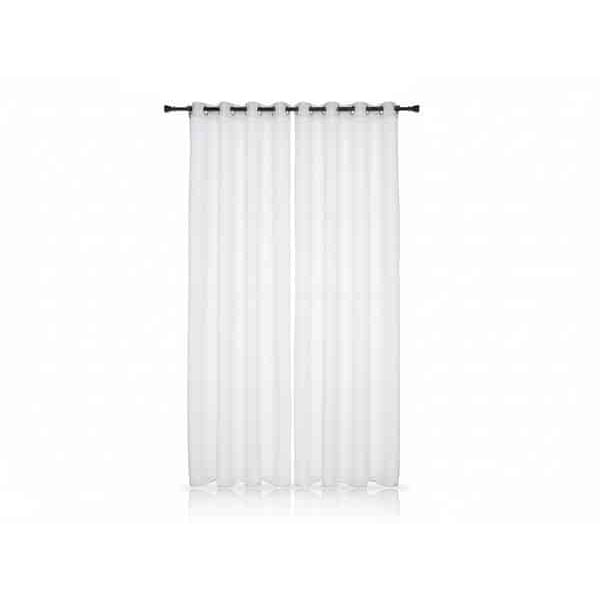Rideau voilage blanc 140 x 240 cm