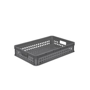 Bac Et Caisse De Rangement Eurobox 64L 60X40X32Cm Gris Clair