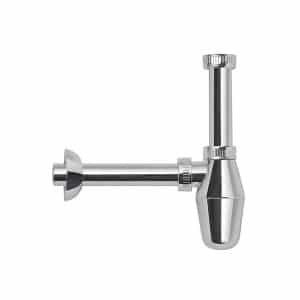 Siphon Bouteille Pour Lavabo Finition Métallisée