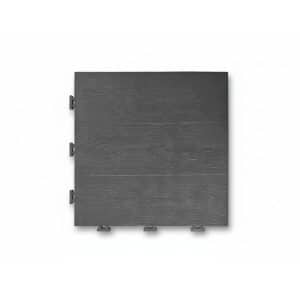 Dalle Clic Deck Noir 33 X 33 X 3 Cm