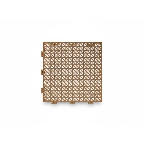 Dalle Estrado Marron 33 × 33 × 2 Cm