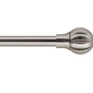 Kit extensible  120‑210 cm ø19cm embout touch of zen argent