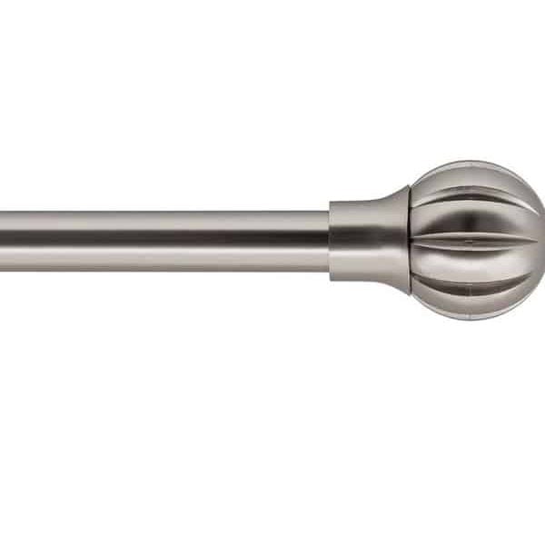 Kit extensible  120‑210 cm ø19cm embout touch of zen argent