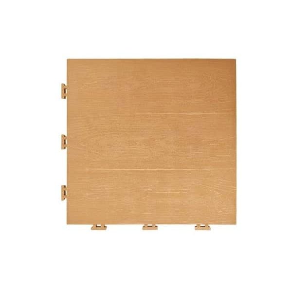 Dalle Clic Deck Effet Bois 33 X 33 X 2 Cm