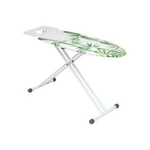 Table a repasser pt 120x45x94cm metal coton blanc