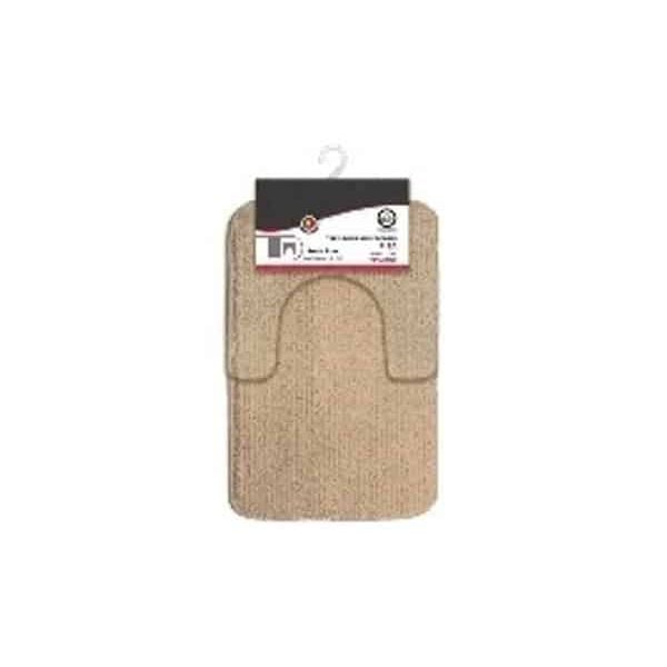 Tapis Salle De Bain 80 X 50Cm / 50 X 40Cm Pisa Beige
