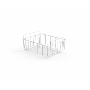 Organisateur sous l’armoire 28 x 13 x 23 cm blanc
