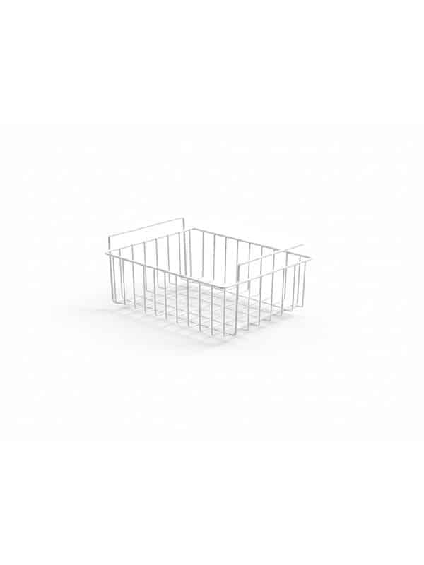 Organisateur sous l’armoire 28 x 13 x 23 cm blanc