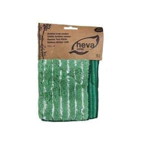 Tampon en microfibre double face en viscose de bambou 20 x 25 cm