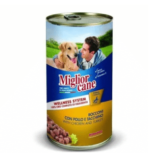 Morceaux en sauce pour chien à la dinde 1250 g