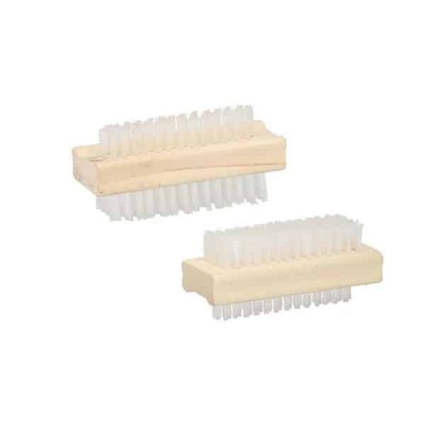 Brosses A Ongles En Bois 2Pcs