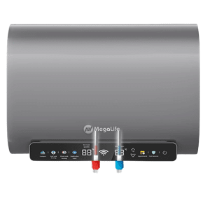 Chauffe-eau Electrique Horizontal Deco Slim gris 60L