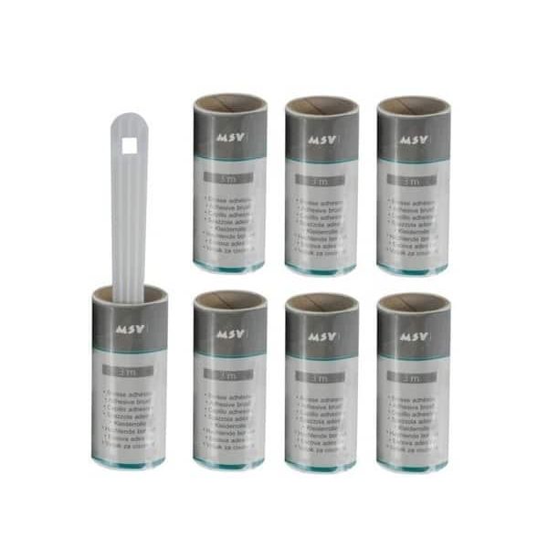Brosse rouleau adhesive à  vêtement + 6 recharges 3m