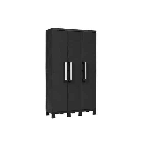 Armoire Pour Garage Midi 97 X 37 X 173 Cm Noir Toomax